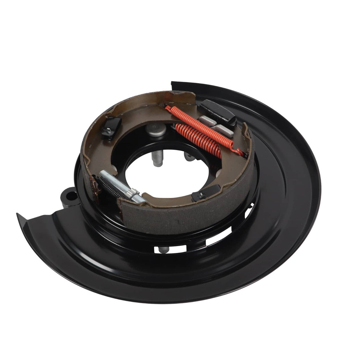Solidspare Rear Left / Right Parking Brake Assy w/Loaded Backing Plate For Ford F-250 99-04