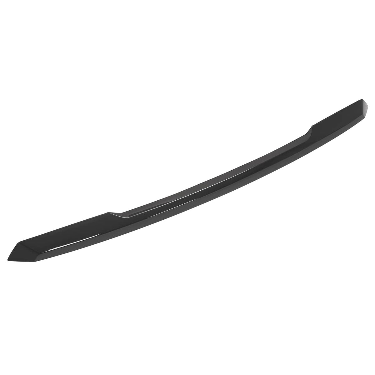 Solid Spare For GMC Yukon / Yukon XL Denali 21-24 Front Upper Hood Molding Trim Gloss Black