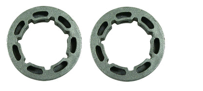 2PK 12588 ROTARY 3/8" 7T CHAINSAW RIM SPROCKET HUSQVARNA 50 51 55 SMALL SPLINE