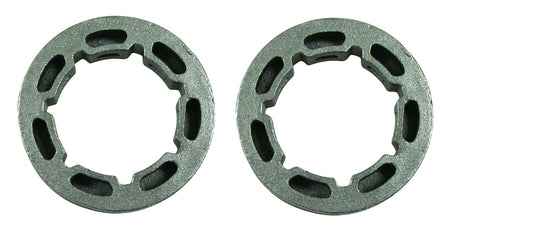 Solid Spare 2PK 12588 ROTARY 3/8" 7T CHAINSAW RIM SPROCKET HUSQVARNA 50 51 55 SMALL SPLINE