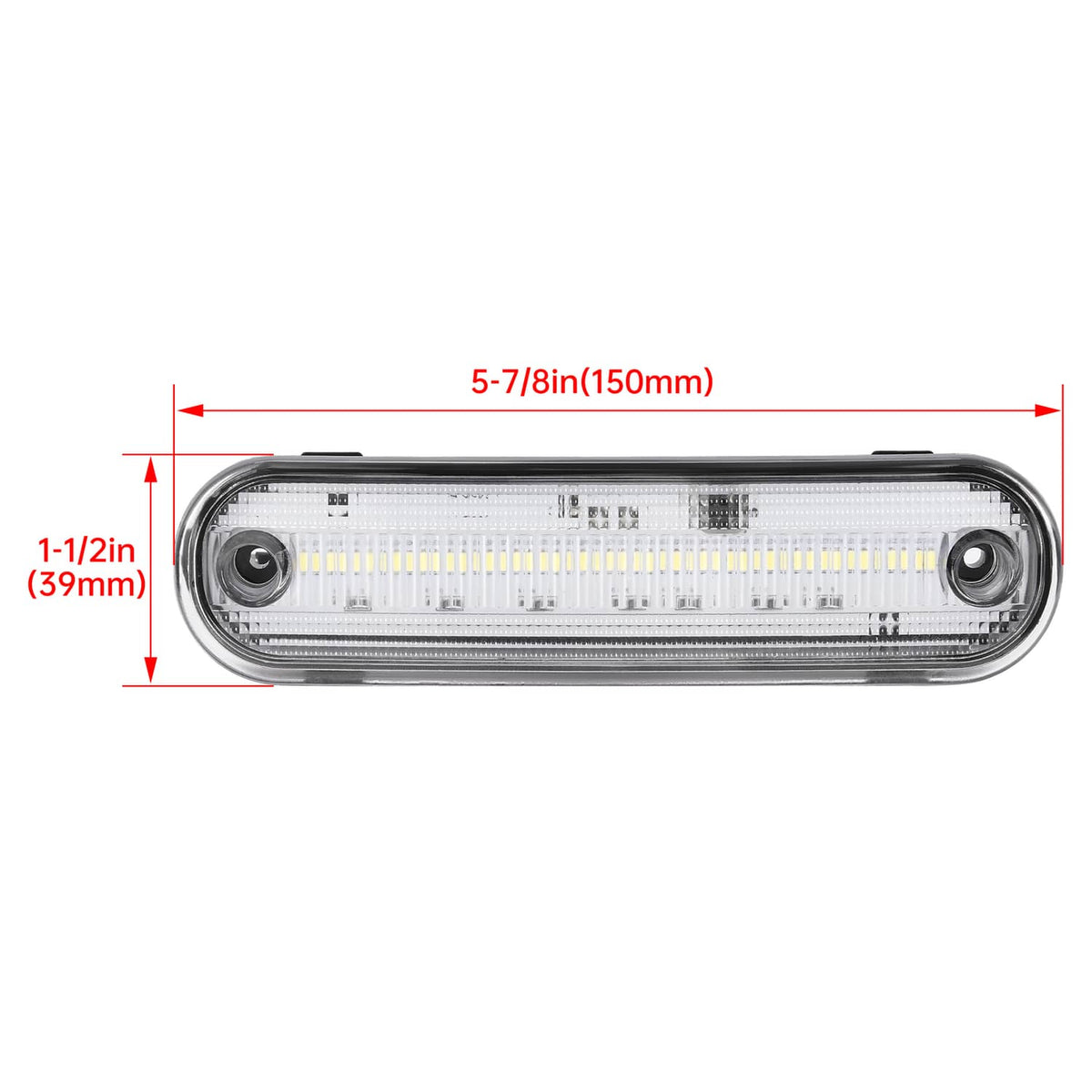 Solid Spare Clear Front + Rear LED Side Marker Light For Mazda Miata MX-5 1990-2005 4PCS NEW