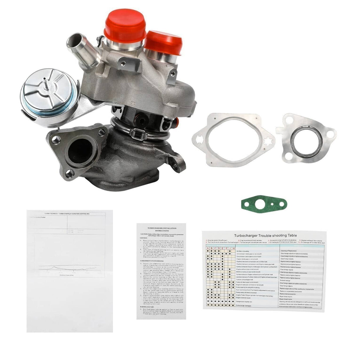 Solidspare Left & Right Turbo Turbocharger Set For 2011-2012 Ford F150 F-150 EcoBoost 3.5L