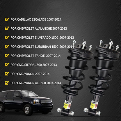 Solidspare Pair Front Shock Struts MagneRide For 2007-14 Cadillac Escalade Chevy Tahoe GMC