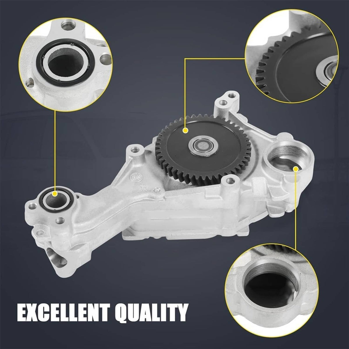 Solidspare Oil Pump 68489996AA For 2014-2021 Dodge Ram 1500 Jeep Grand Cherokee 3.0L DIESEL
