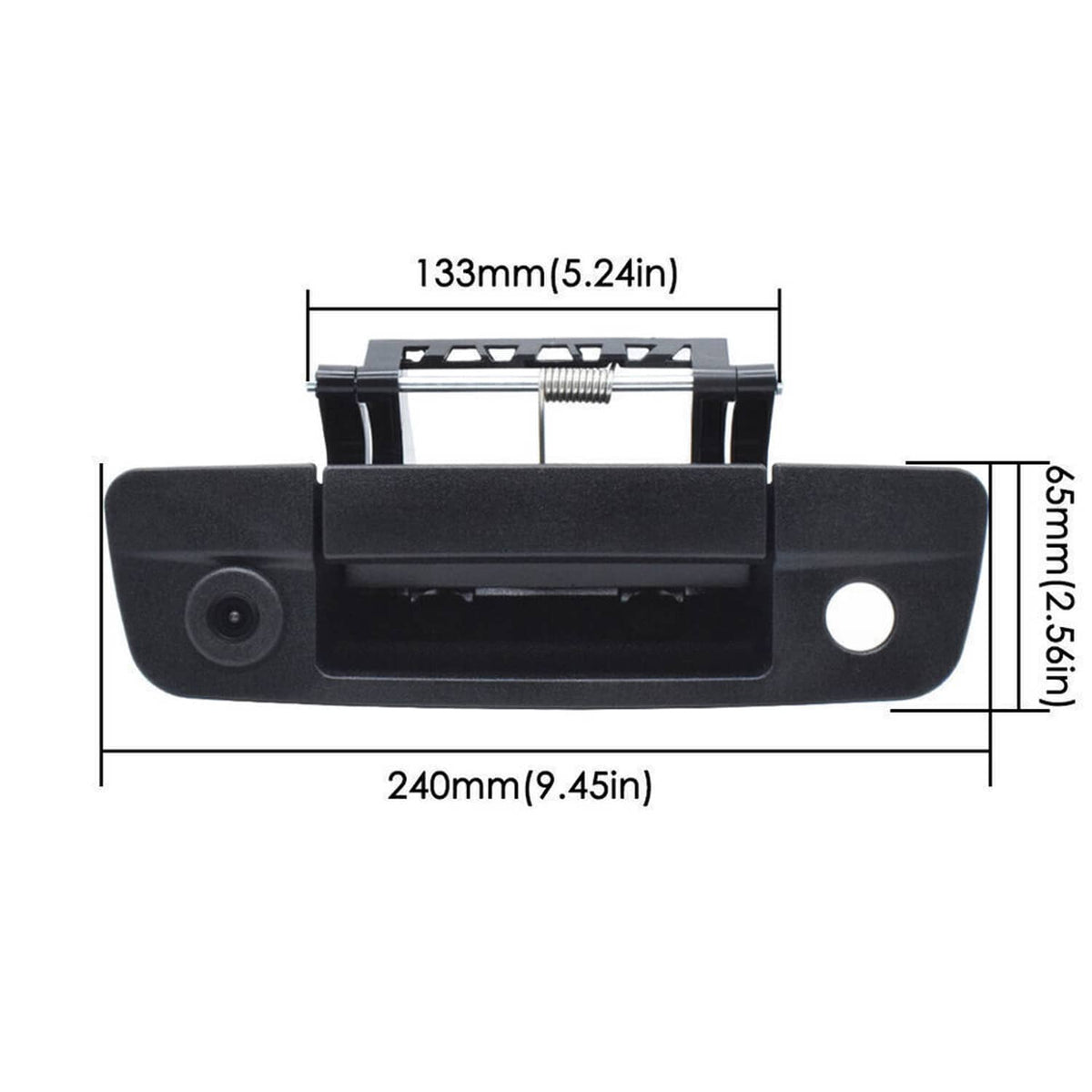 Solidspare Backup Camera & Rear Latch Tailgate Handle For 2009-17 Dodge Ram 1500 2500 3500