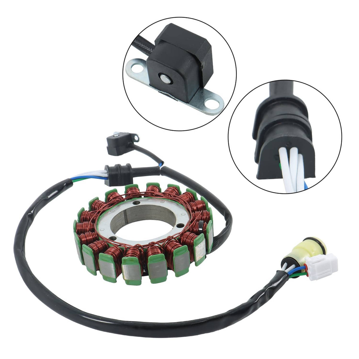 Solidspare New Stator Coil for HiSUN UTV 500 700 MSU YS MASSIMO BENNCHE CUB ATV