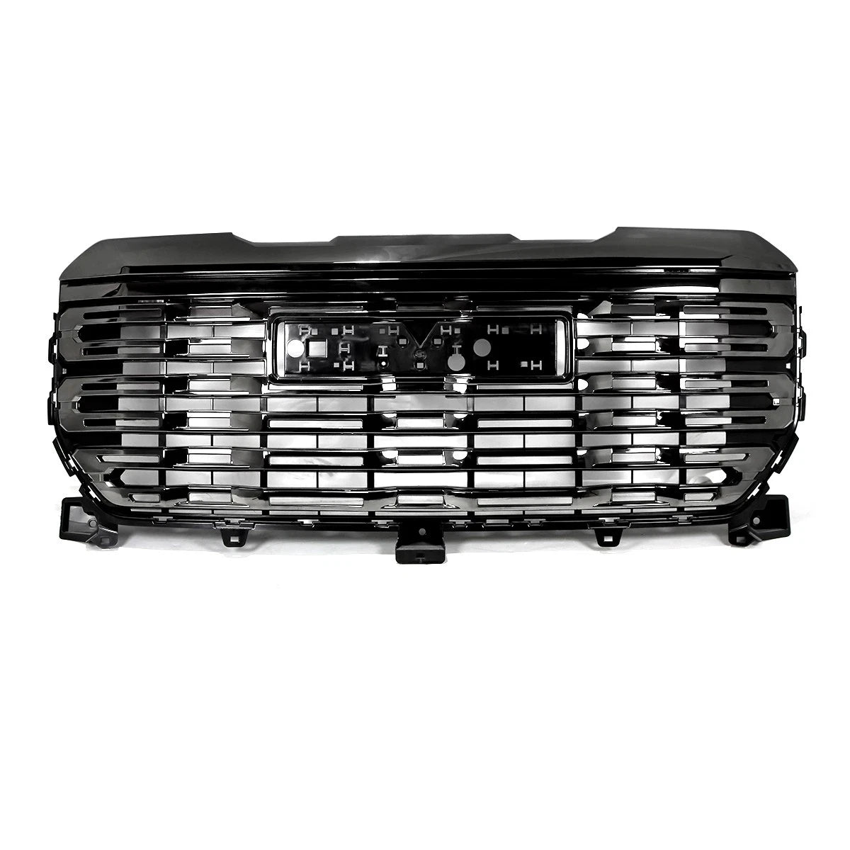 For 2022-2024 GMC Sierra 1500 Denali Black Chrome Front Bumper Grille Grill