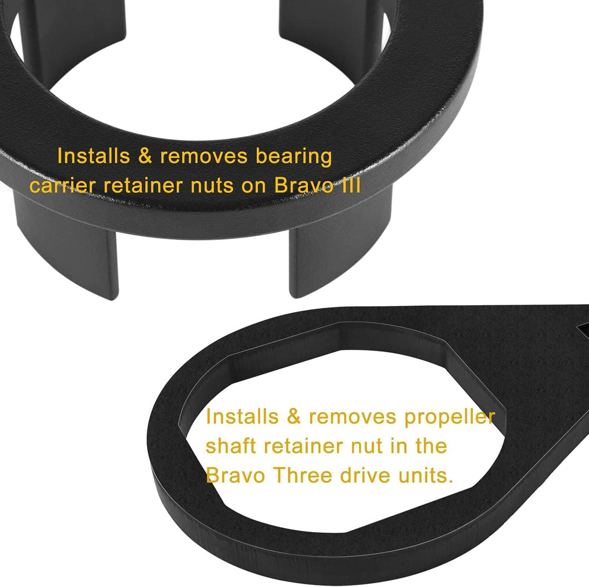 Solid Spare For Mercruiser Bravo 3 Bearing Carrier Retainer Wrench Tool 91-8053741,91-805374
