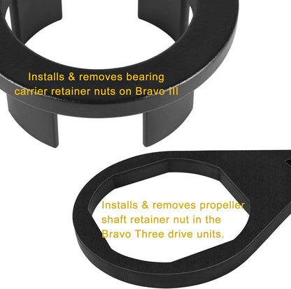 Solid Spare For Mercruiser Bravo 3 Bearing Carrier Retainer Wrench Tool 91-8053741,91-805374