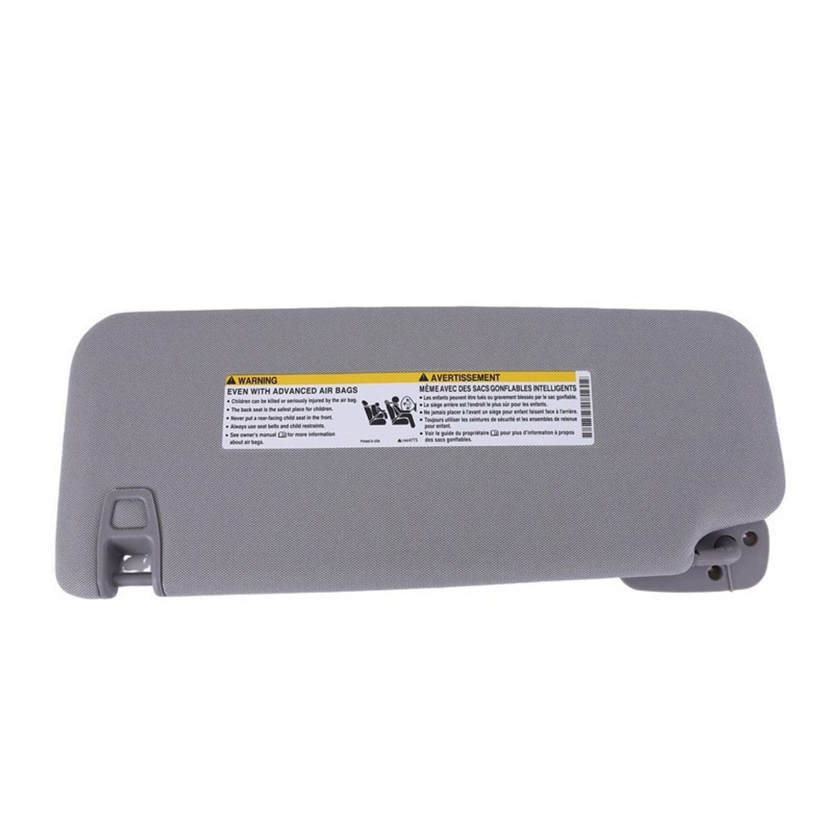 Solidspare Right Side Sunvisor 23459643 For 2015-19 Chevrolet Silverado 1500 2500 3500 New
