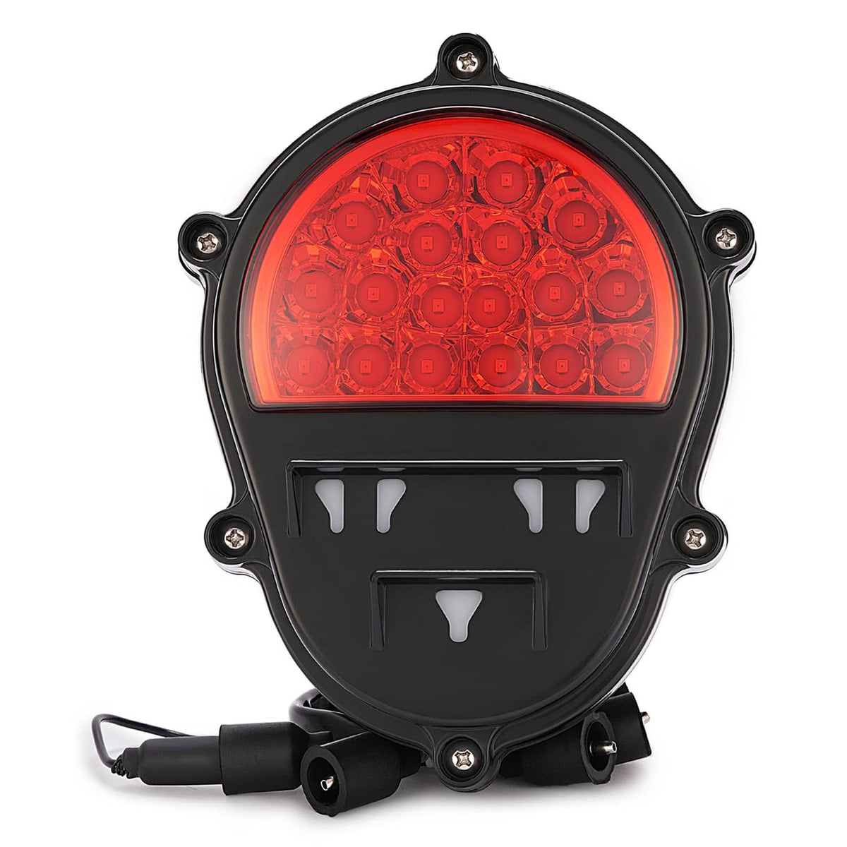 Solid Spare New Red Lens LED Brake Light Lamp Tail Light For Humvee M35 M998 Trucks Rear