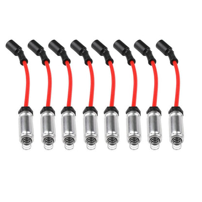 Solidspare 8Pcs Spark Plug Wire for 2014-18 GMC Sierra 1500 Chevrolet Silverado 1500 758EE