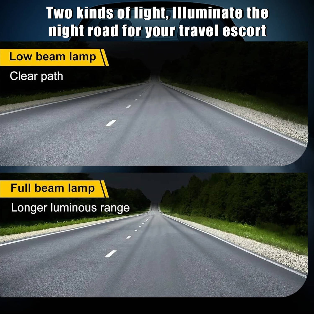 Solidspare 2Pcs D5S LED Headlight Bulbs Hi-Lo for 2016-18 Chevy Silverado 1500 Replace HID