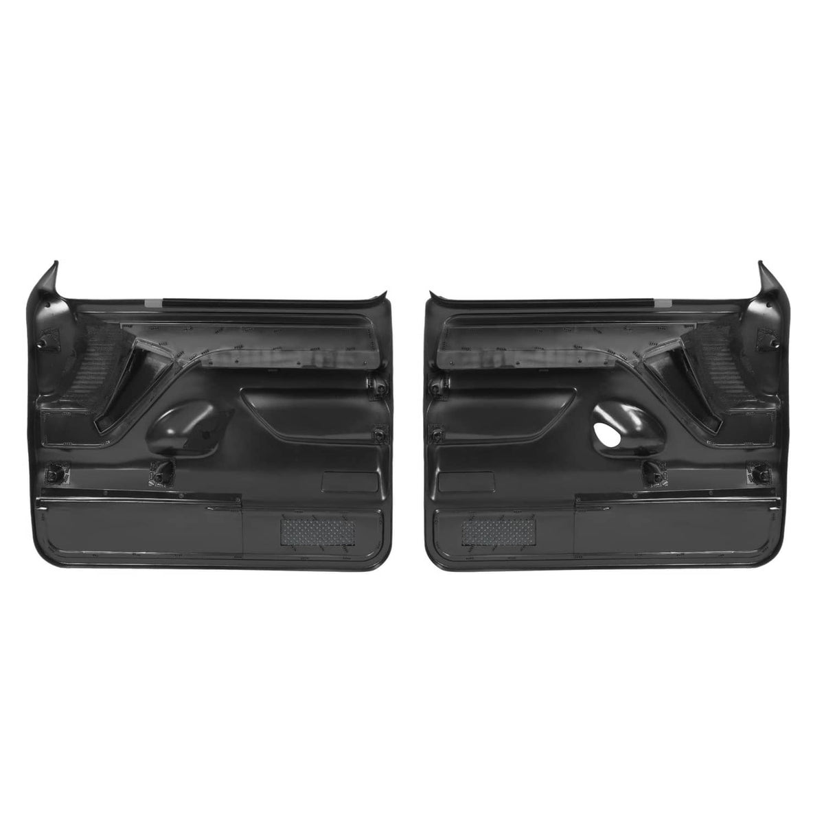 Solid Spare For 1992-1997 Bronco F-150 F-250 F-350 Inner Door Panels Gray 2Dr Left&Right