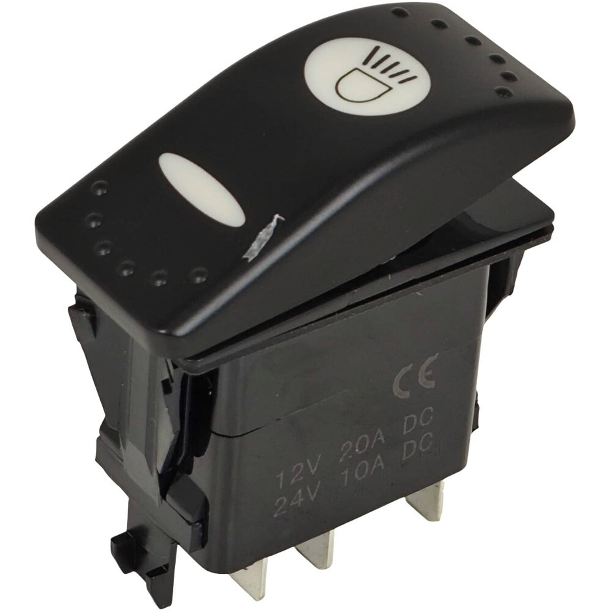 Solid Spare 265-9424 Work Light Rocker Switch for Caterpillar CAT 259 262 246 249 256 257