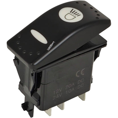 Solid Spare 265-9424 Work Light Rocker Switch for Caterpillar CAT 259 262 246 249 256 257