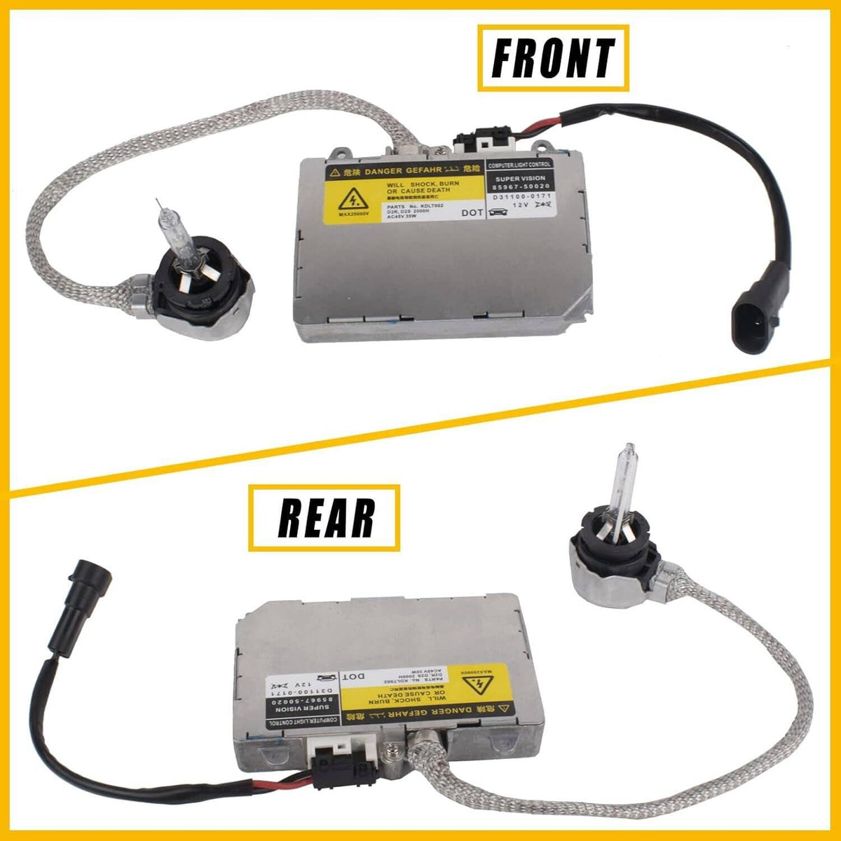 Solidspare 12V HID Xenon Ballast Headlight Control Module For 98-10 Lexus / Toyota / Mazda