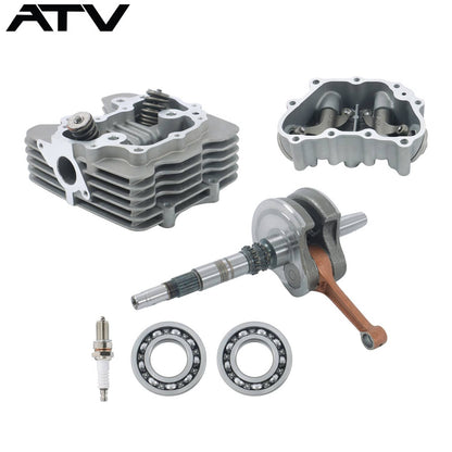 Solidspare Crankshaft Cylinder Head Cover Kit For Honda 13000-HM8A40 Recon TRX250 2x4 08-14