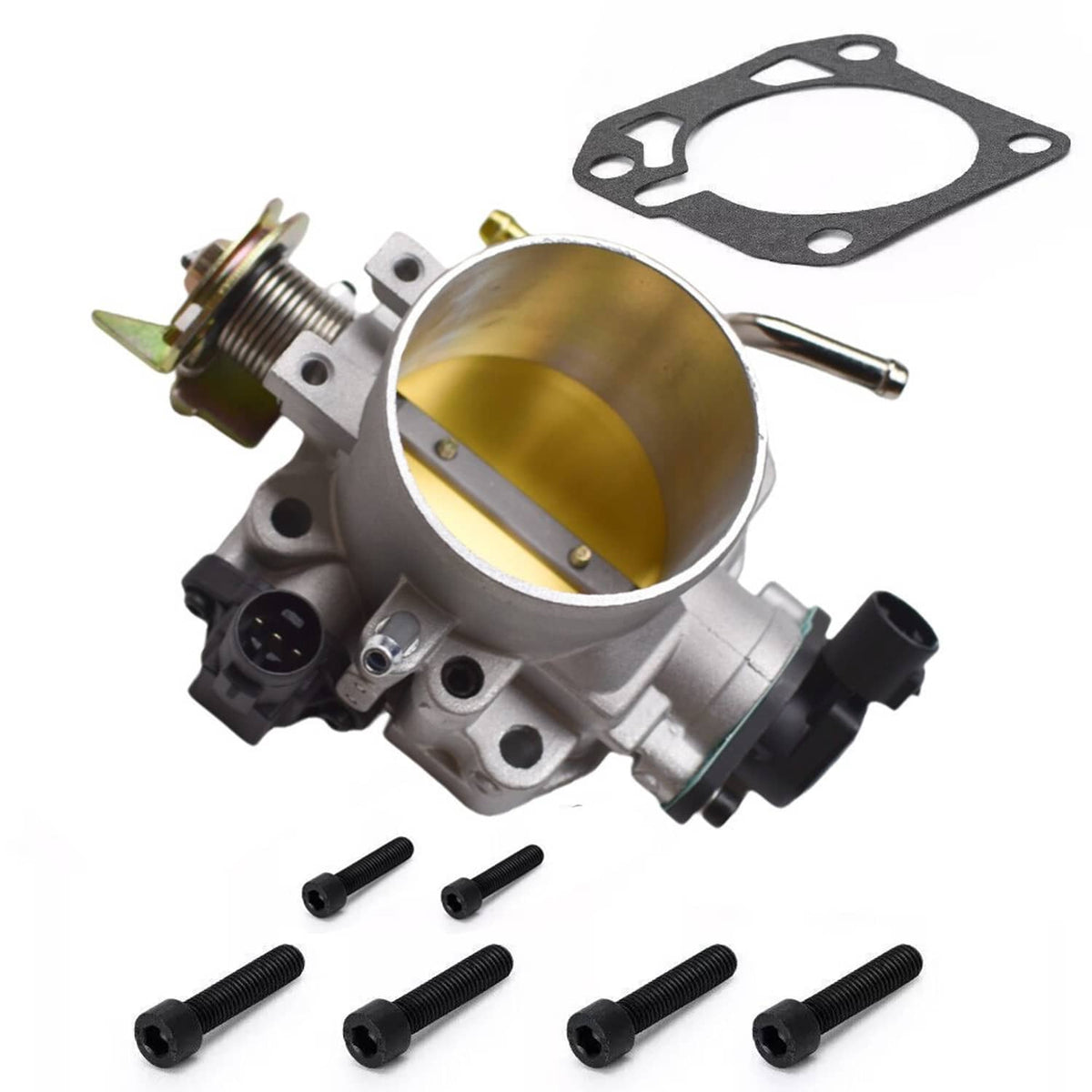 Solidspare D15 D16 D Series Intake Manifold +70mm Throttle Body For Honda Civic CRX DEL SOL