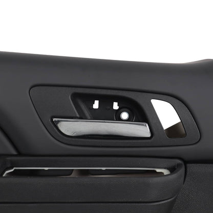 Solidspare Interior Front Door Trim Panel Driver Side 84127285 For GM Ebony 2010-2014 Black