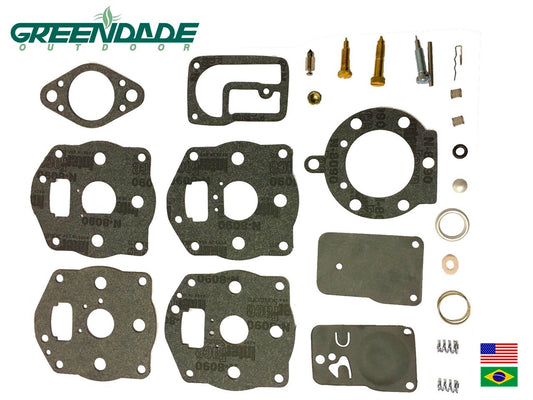 Solid Spare 2 PCS CARBURETOR OVERHAUL KIT FOR B&S OEM 394502 491539 694056 400400 422700