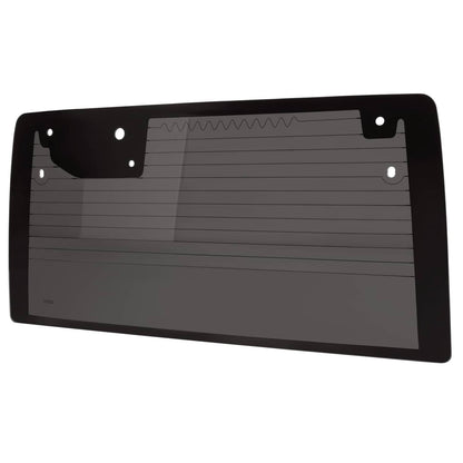 Solid Spare Fits Jeep Wrangler 2&4 Door 2007-10 Rear Back Heated Window Tempered Glass Dark