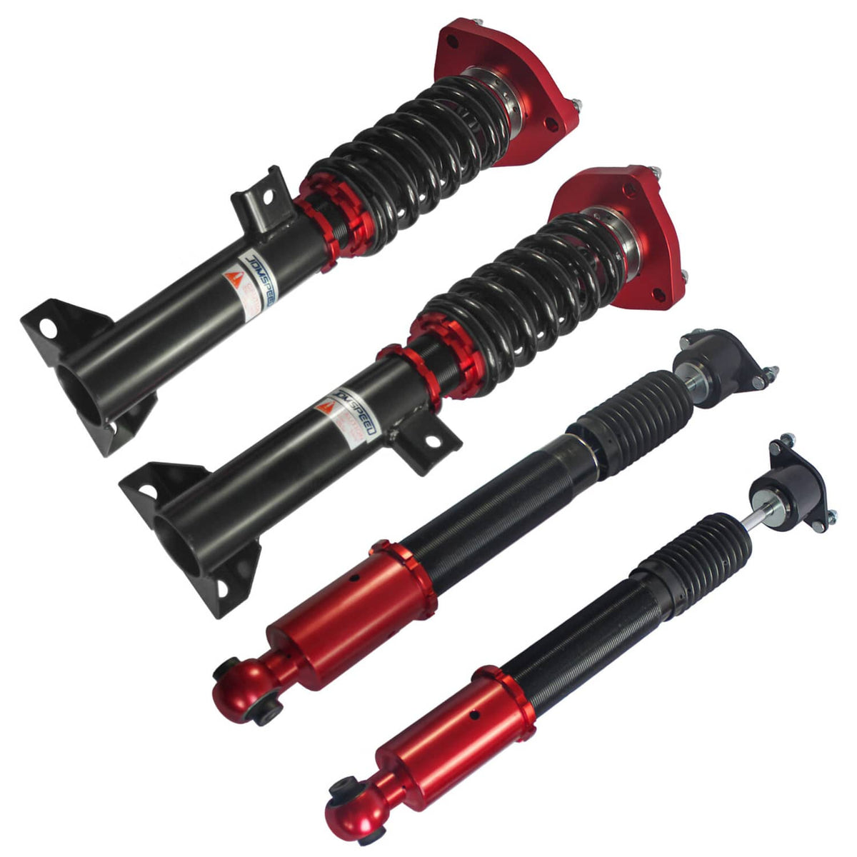 Solidspare 4PC Full Coilovers Suspension For 08-14 Mercedes-Benz C-Class W204 C250 C350 RWD