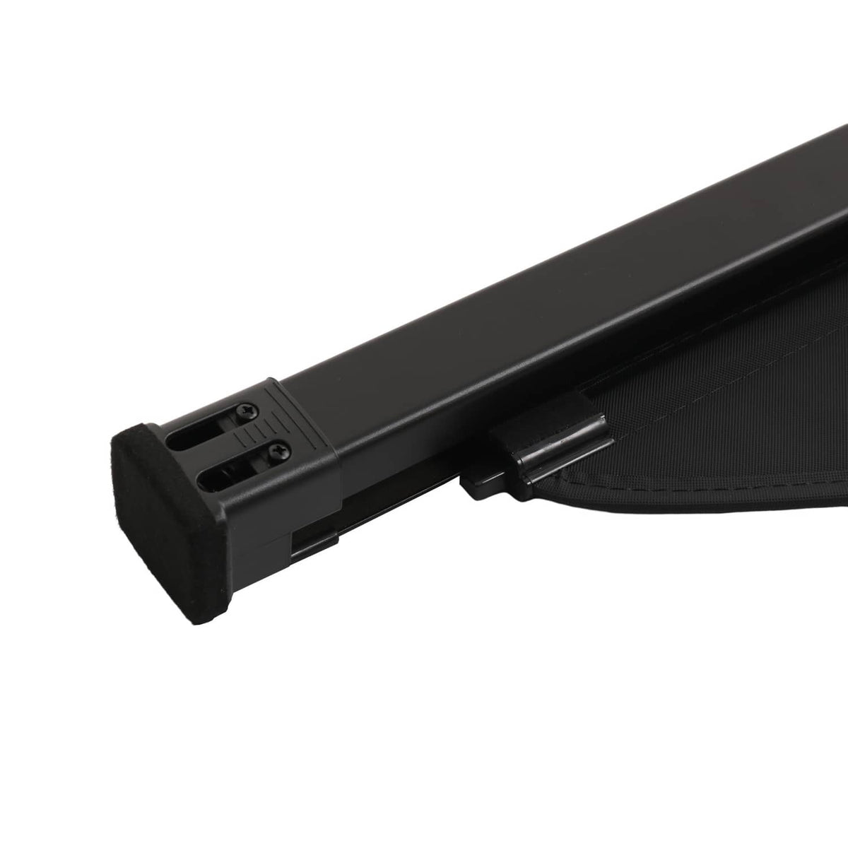 Solidspare Retractable Cargo Cover Luggage Shade FIT 2015-2018 Hyundai Santa Fe Sport Black