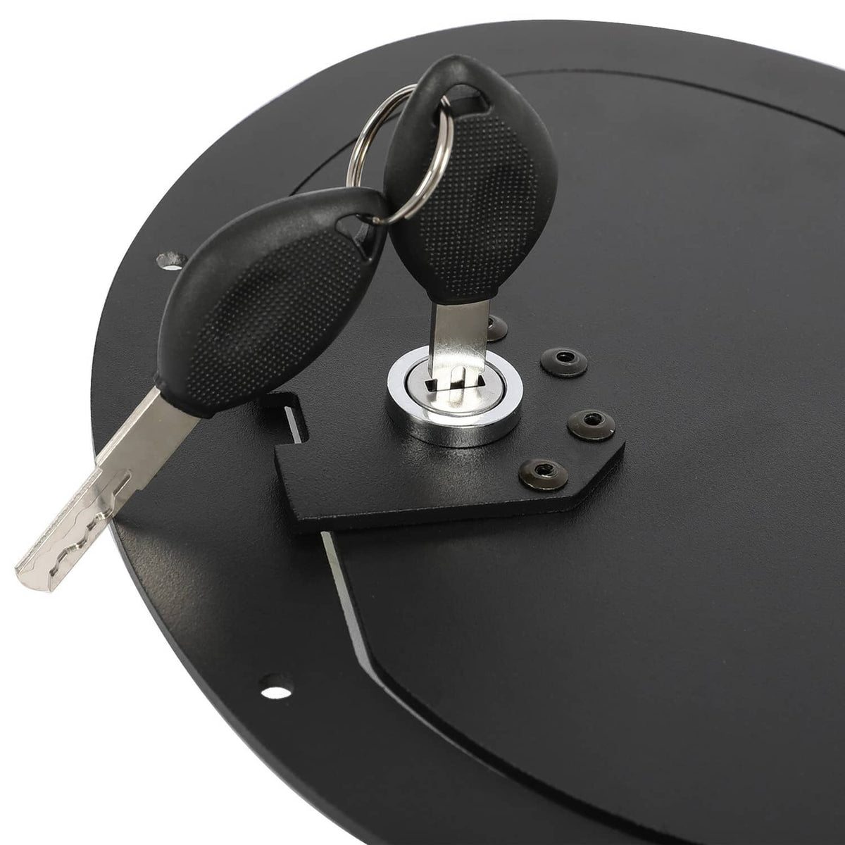 Solid Spare New Black Powder Coated Locking Fuel Door For Hummer H3 & H3T M1025 M1025A1