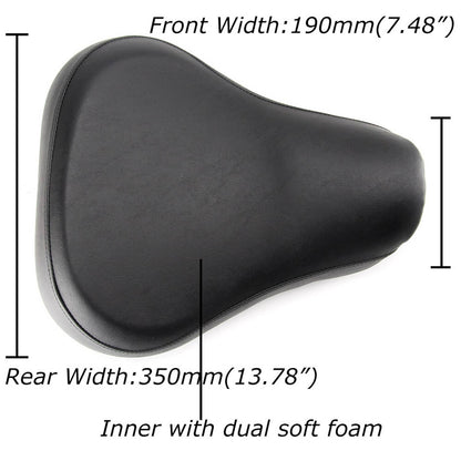 Solidspare Smooth Driver Rider Solo Seat For Harley Sportster XL 1200 883 1983-2003 2000