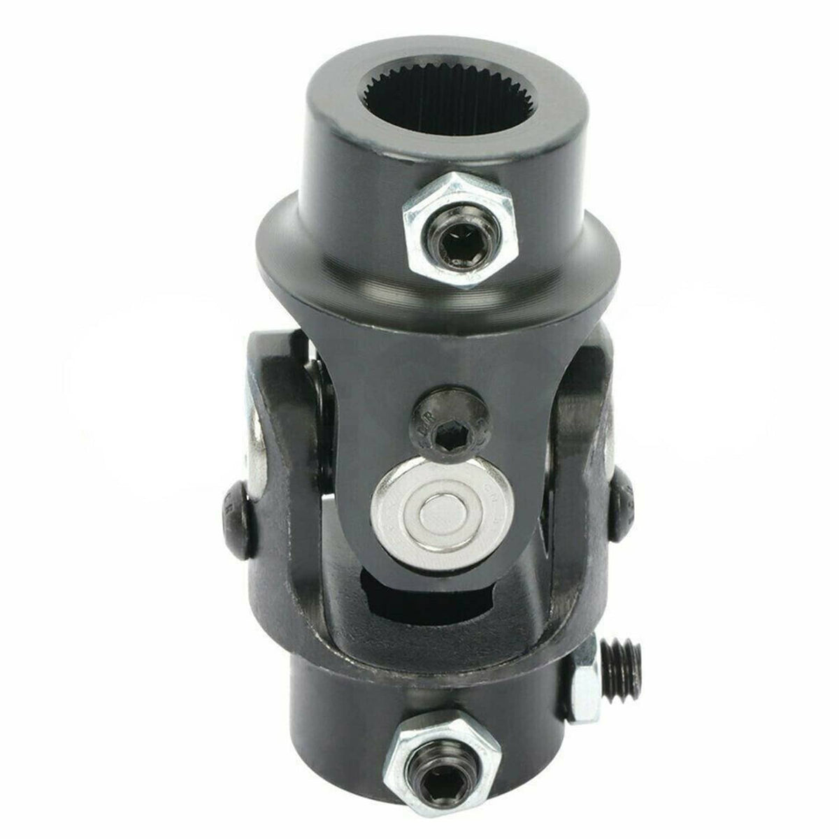 Solidspare New 3/4" DD X 3/4" DD Universal Steering Black Single U-Joint Shaft US