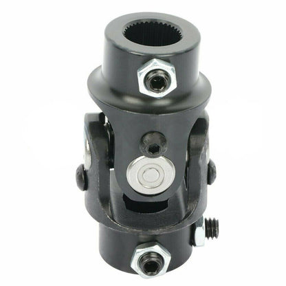 Solidspare New 3/4" DD X 3/4" DD Universal Steering Black Single U-Joint Shaft US