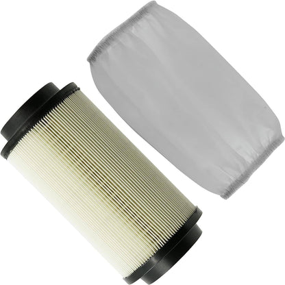 Solidspare Air Filter w/Prefilter Intake Air Sleeve For 2000-2013 Polaris Sportsman 500