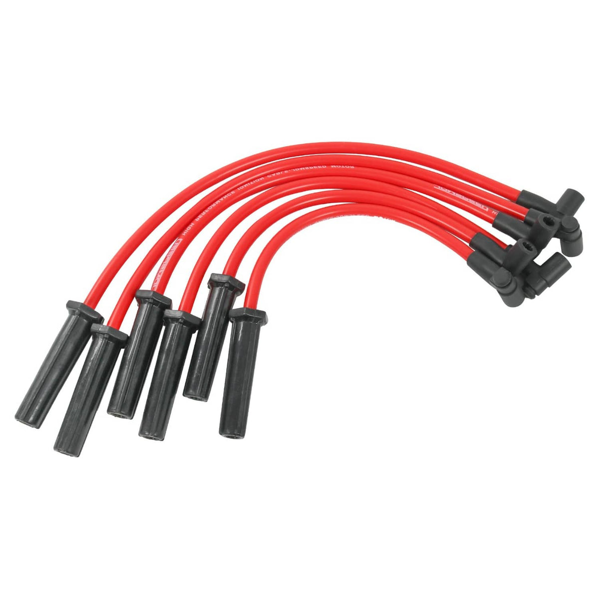 Solidspare 10.2mm For CJ, Wrangler 4.2L 258 HEI DISTRIBUTOR SPARK PLUG WIRE SET