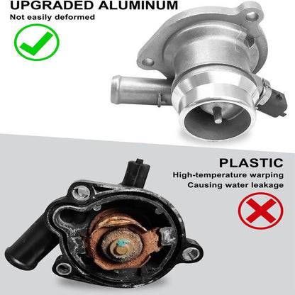 Solidspare Upgrade Thermostat Housing Assembly for Buick Encore Chevy Cruze Sonic Trax 1.4L