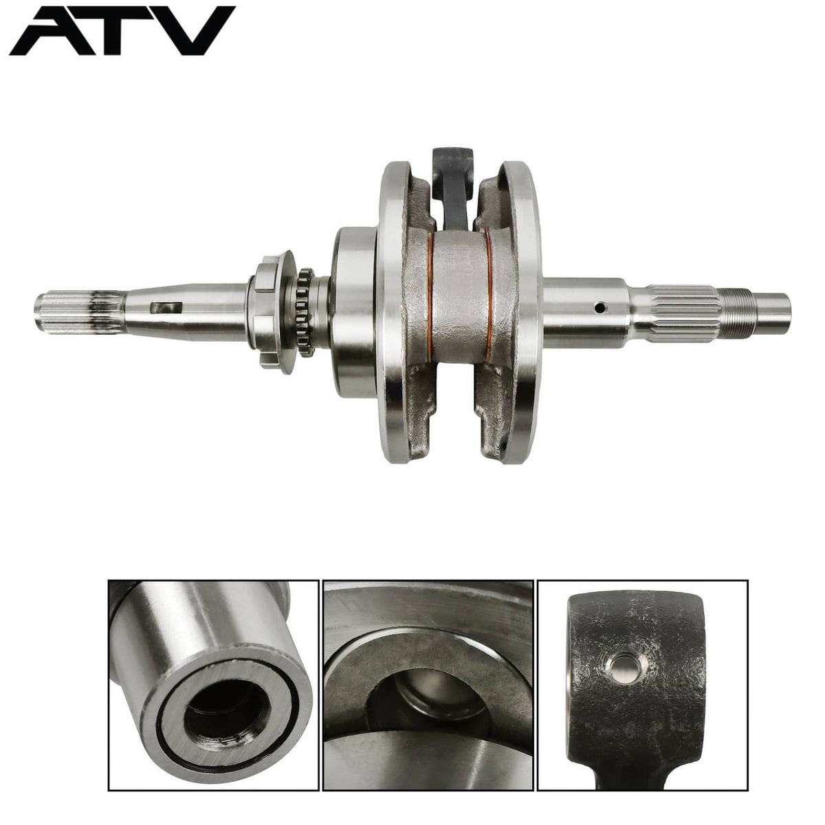 Solidspare Crankshaft For Hisun 400 HS400 Quad 13200-003-0000,13300-F12-0000 ATV UTV NEW US
