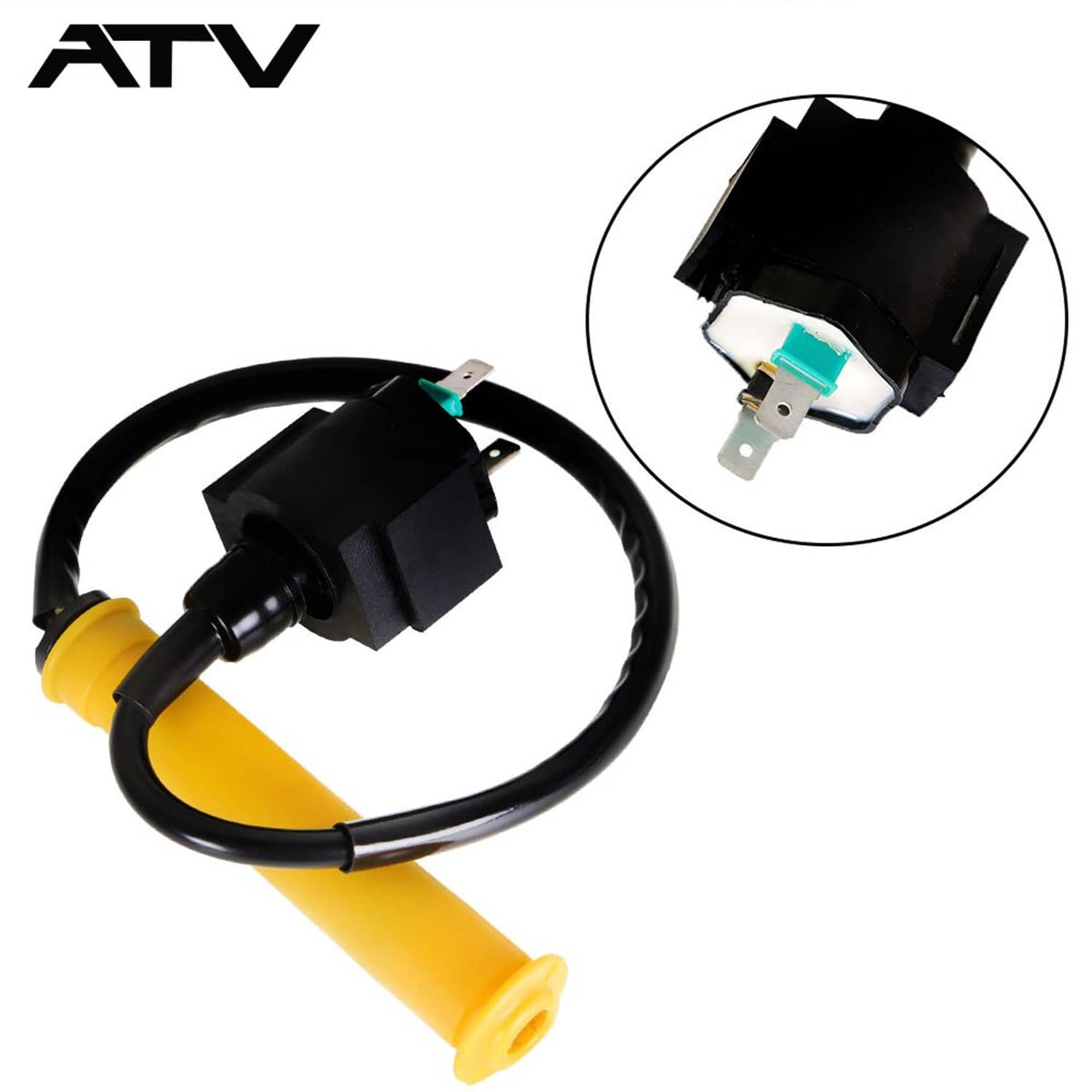 Solidspare Ignition Coil & Spark Plug for Honda Foreman 500 TRX 500 FA FGA PFA 2005-2014