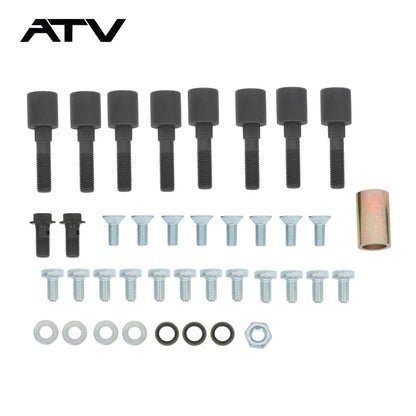 Solidspare adv-NNB77 Front Disc Brake Conversion Kit For Foreman 400 TRX400 1995-2003