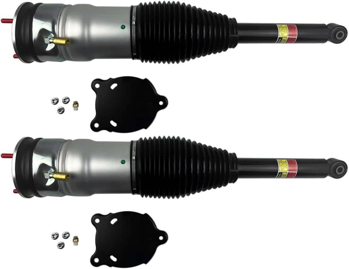 Solidspare 2Pcs Rear Air Suspension Struts Fit For 11-15 Tesla Model S 70D P85D P90D AWD