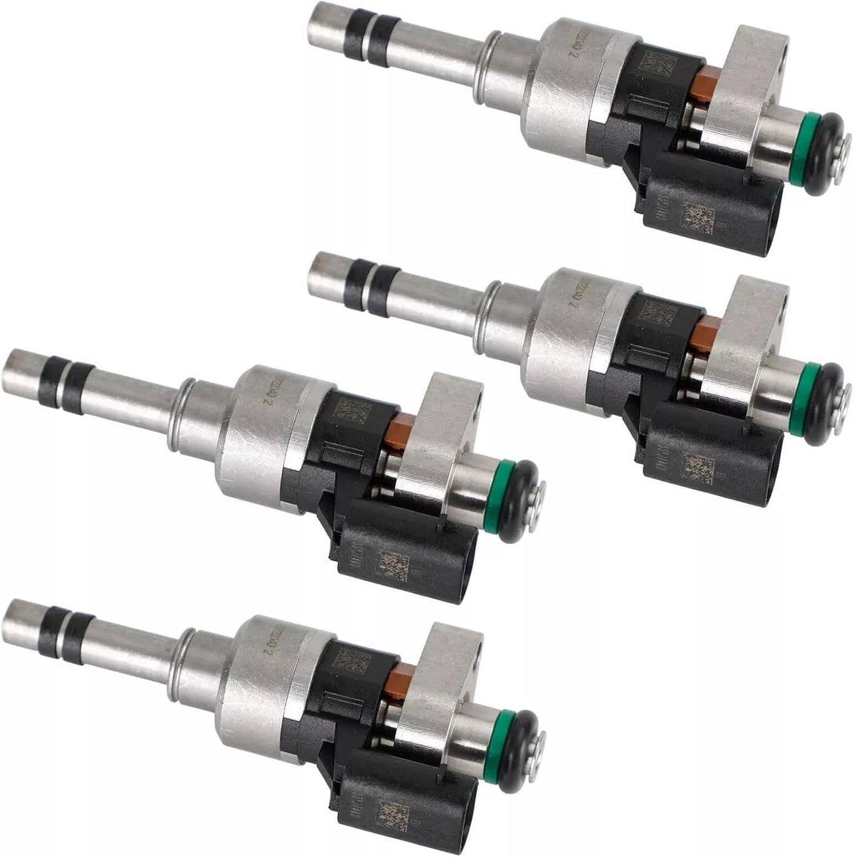 Solidspare 4Pcs Fuel Injectors 55577403 For 2017-2019 Chevrolet Cruze Malibu 1.4/1.5L Turbo