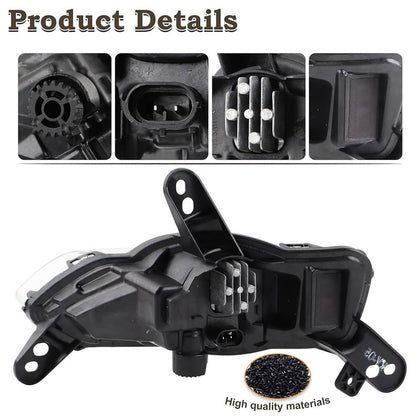 Solidspare NEW For 2018-2021 Ford Expedition Fog Light Left + Right GT4Z15201A GT4Z15200C