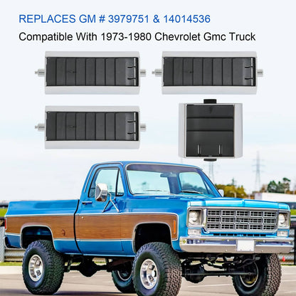 Solidspare For 1973 1974 1975 1976 1977 1978 1979 80 Chevy GMC Truck A/C Dash Vent Set 4pcs