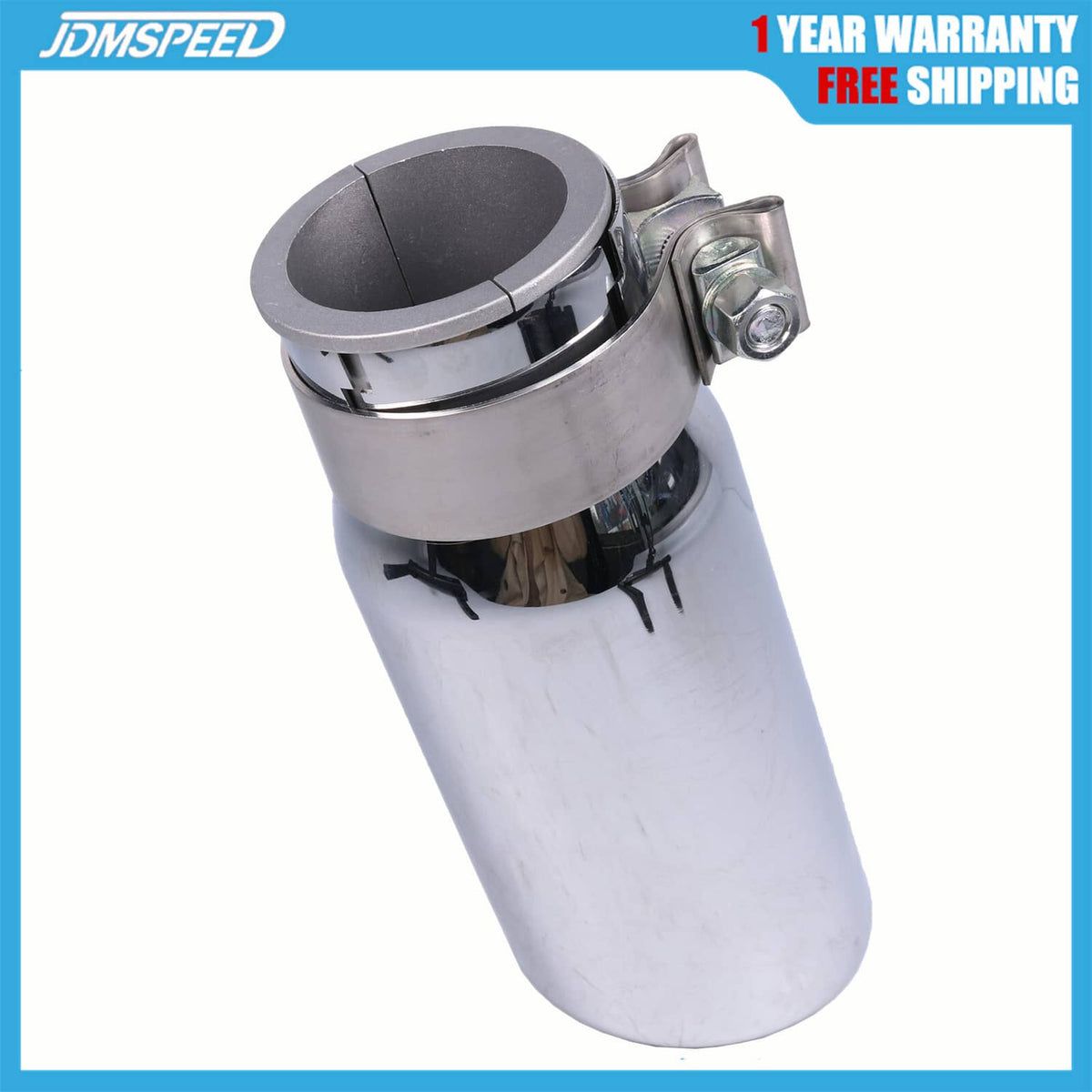 Solidspare New Chrome Exhaust Tip PT932-35162 For 2005-2023 Toyota Tacoma