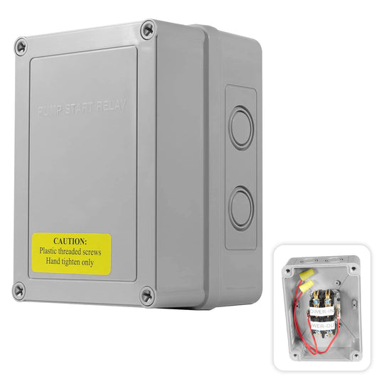 Solid Spare 1522 Pump Start Relay for Irrigation Systems with 3 HP / 110V / 220V 24V Coil