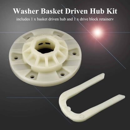 Solid Spare 2x W10528947 W10396887 Washer Drive Hub Kit For Whirlpool Maytag Washing Machine
