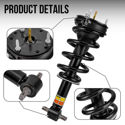 Solidspare Front Shock Struts For Cadillac Escalade Chevy Tahoe GMC 2007-2014 New