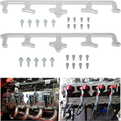 Solidspare LS1 Billet Aluminum Coil Brackets for D585 Heat-sink Truck Coils 4.8 5.3 5.7 6.0