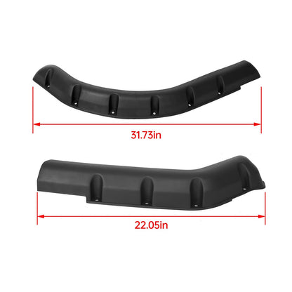 Solidspare Golf Cart Standard Fender Flares Front and Rear For EZGO TXT Model(Set Of 4pcs)