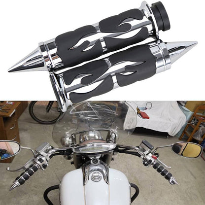Solidspare 1'' Motorcycle Handle Bar Hand Grips Fit for Harley Sportster XL1200 883 Dyna