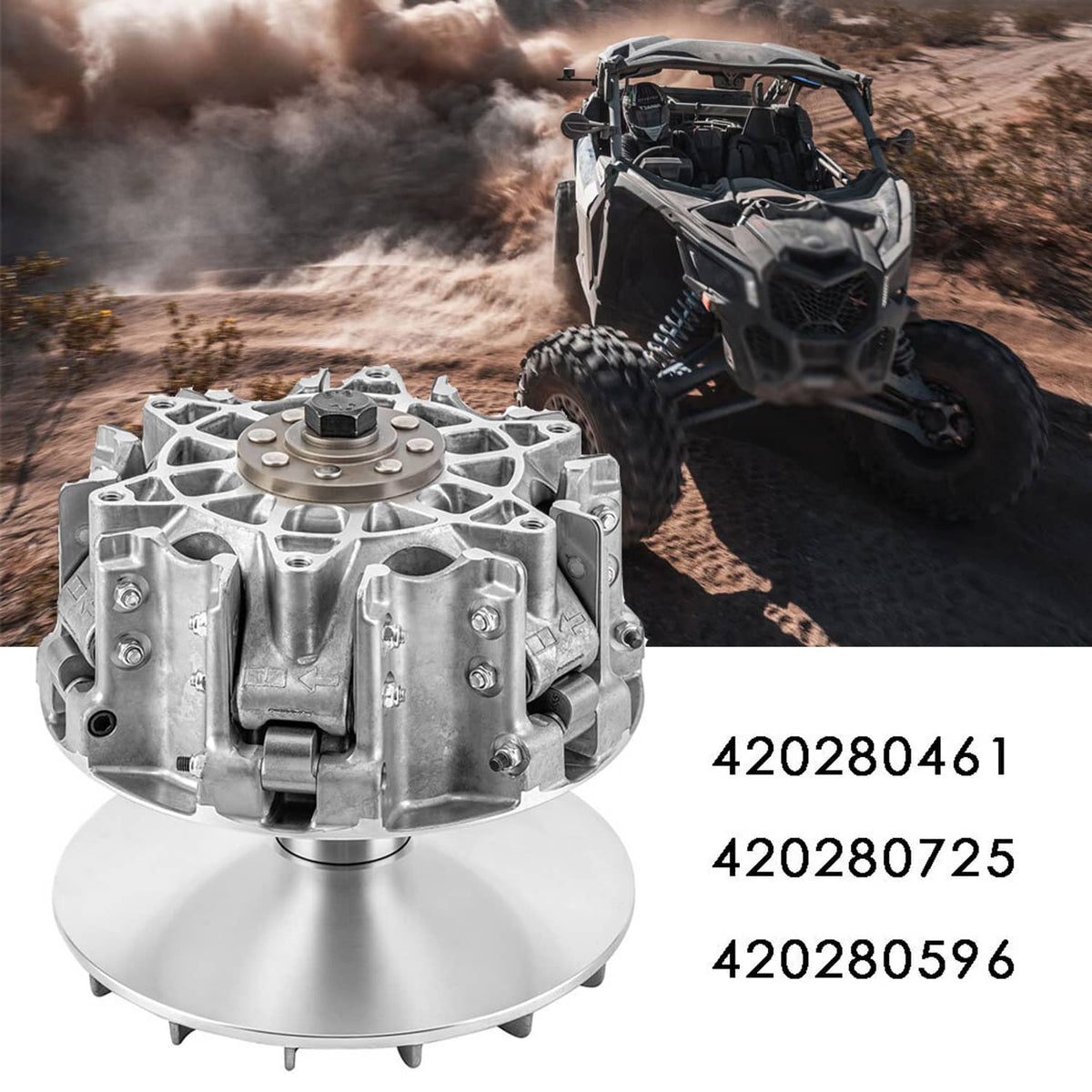 Solidspare For Can Am Maverick X3 Turbo R DS, XMR, XRC, MAX 18-24 Primary Clutch w/ Puller